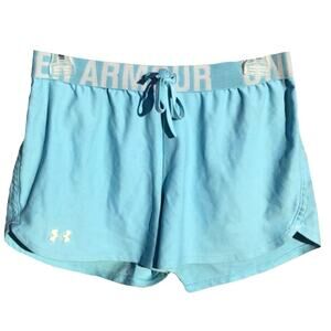 Under Armour Women’s Aqua UA Heat Gear Shorts Size Small